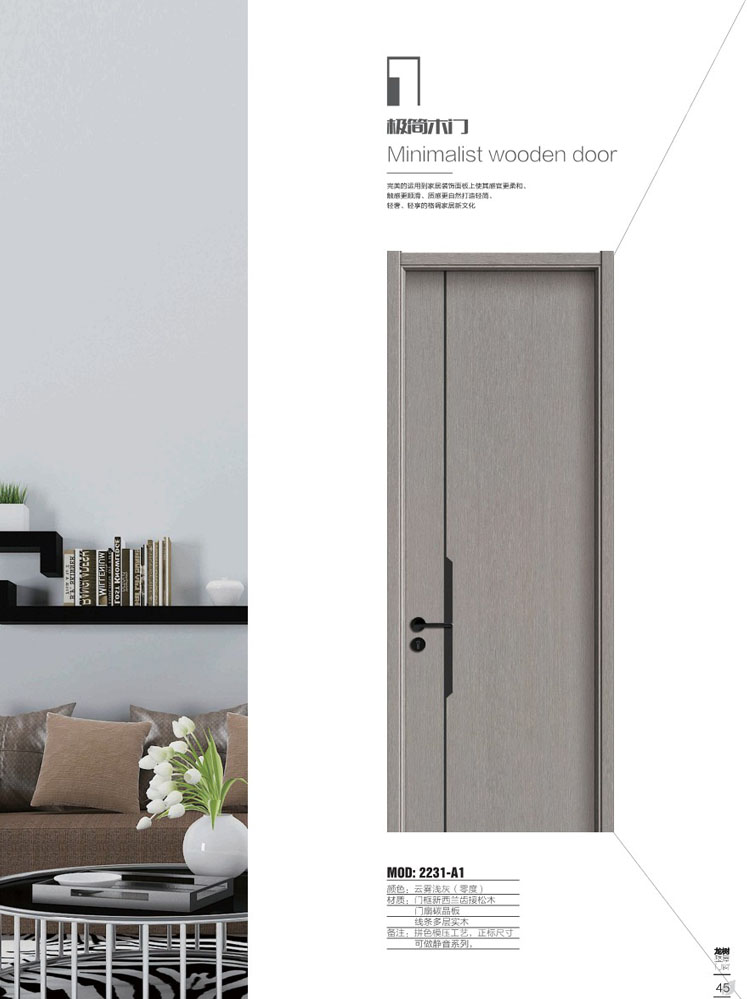 今年会干漆木门，今年会极简木门，今年会整屋门窗