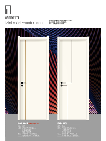 今年会干漆木门,今年会极简木门,今年会整屋门窗