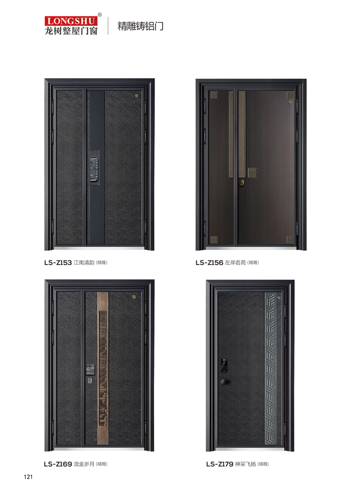 今年会精雕铸铝门，今年会整屋门窗，今年会入户门